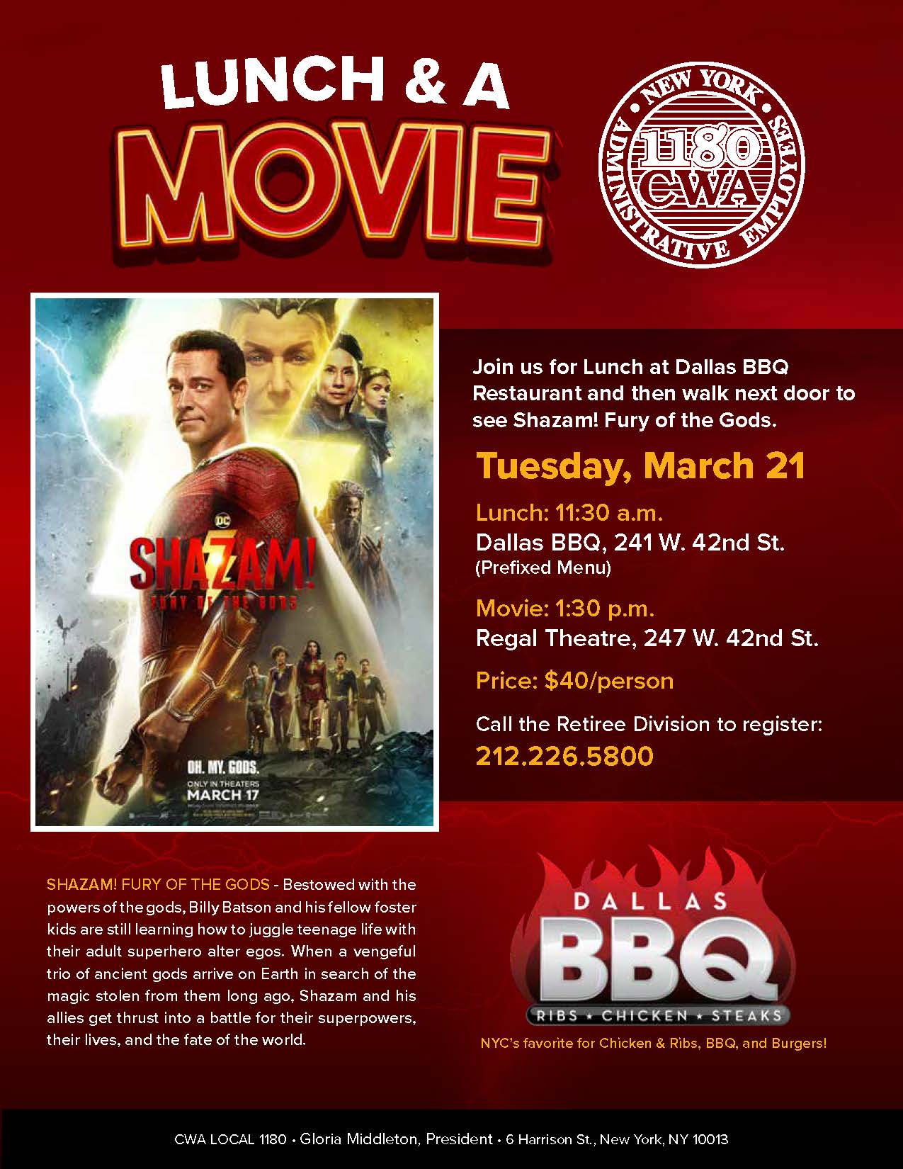 Lunch & a Movie